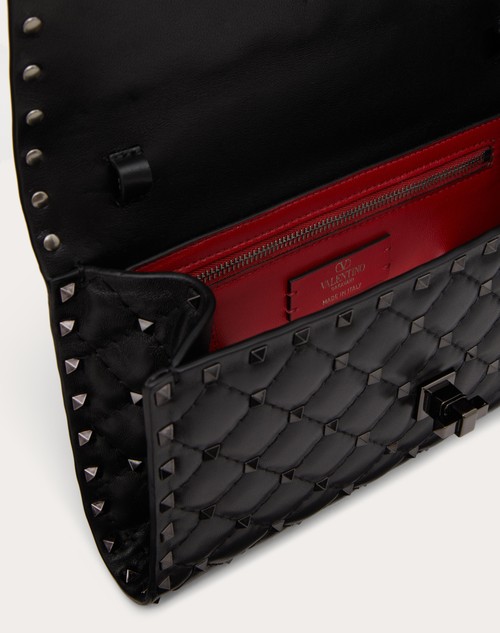 Red Valentino BORSA A TRACOLLA ROCKSTUD SPIKE IN NAPPA Nuova