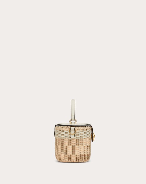 Red Valentino BORSA VANITY VLOGO SIGNATURE IN MIDOLLINO Sconto