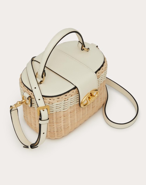 Red Valentino BORSA VANITY VLOGO SIGNATURE IN MIDOLLINO Sconto