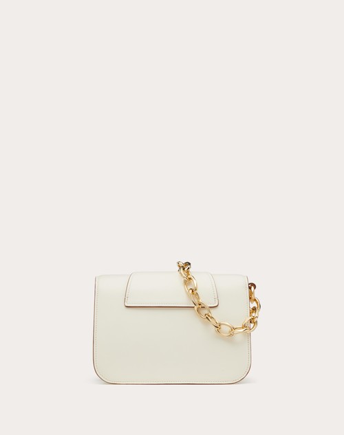 Red Valentino BORSA PICCOLA A SPALLA VLOGO O'CLOCK IN NAPPA CON CATENA Pezzi Unici