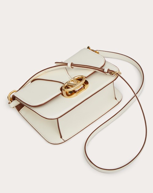 Red Valentino BORSA PICCOLA A SPALLA VLOGO O'CLOCK IN NAPPA CON CATENA Pezzi Unici