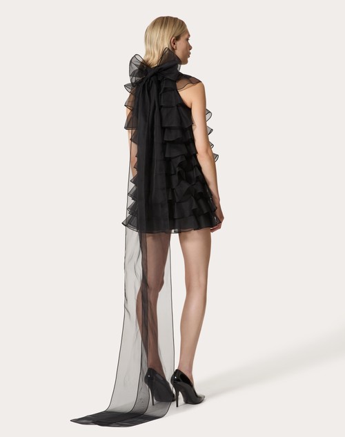 Red Valentino ABITO CORTO IN ORGANZA Consegna Veloce