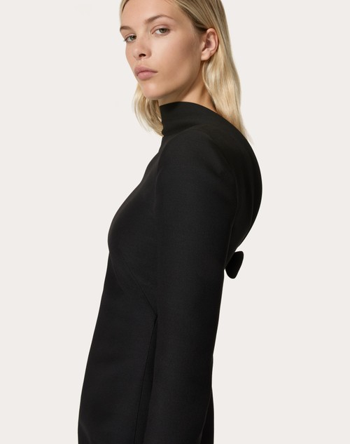 Red Valentino ABITO CORTO IN CREPE COUTURE Convenienza