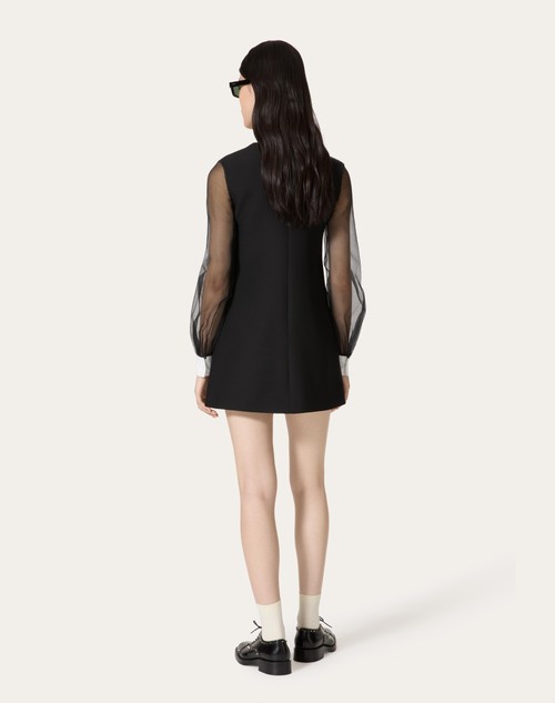 Red Valentino ABITO CORTO IN CREPE COUTURE Presa