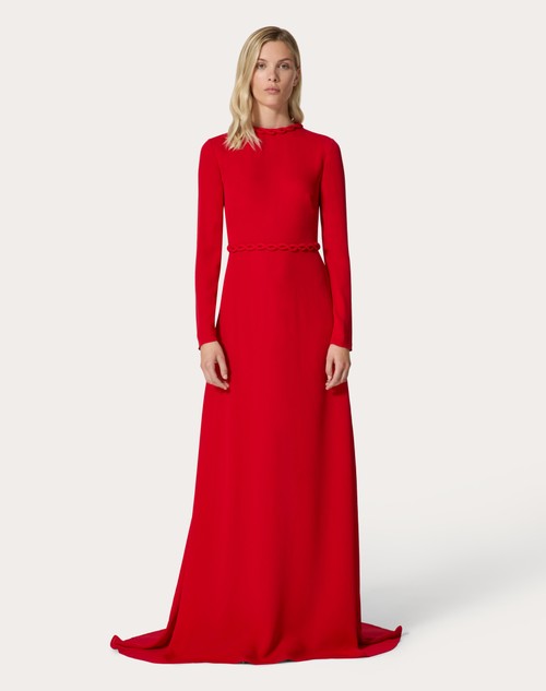Red Valentino ABITO DA SERA IN GEORGETTE DOUBLE Economico