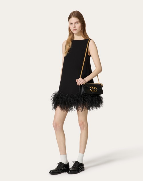 Red Valentino ABITO CORTO IN STRUCTURED COUTURE Outlet