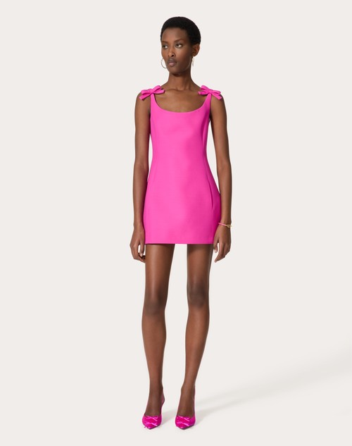 Red Valentino ABITO CORTO IN CREPE COUTURE Vendita Economica