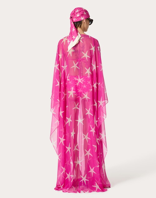 Red Valentino ABITO DA SERA IN CHIFFON STARFISH Italia