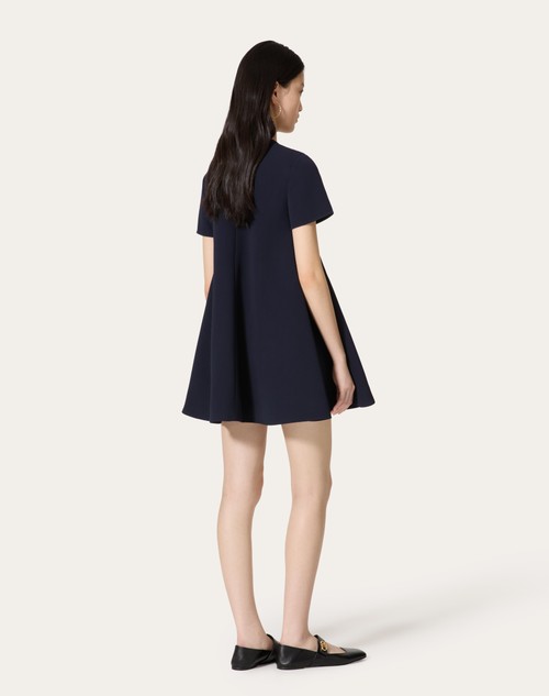 Red Valentino ABITO CORTO IN STRUCTURED COUTURE Nuovo