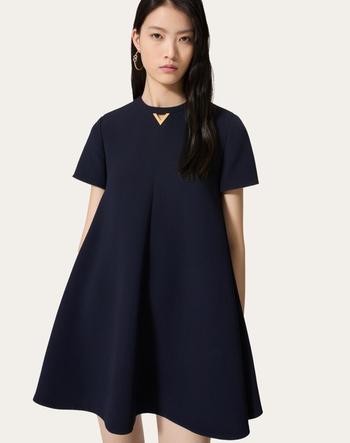 Red Valentino ABITO CORTO IN STRUCTURED COUTURE Nuovo