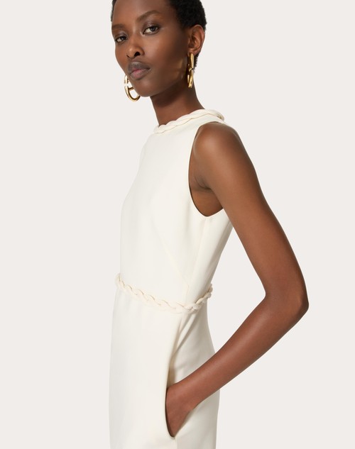 Red Valentino ABITO CORTO IN CREPE COUTURE Vendita