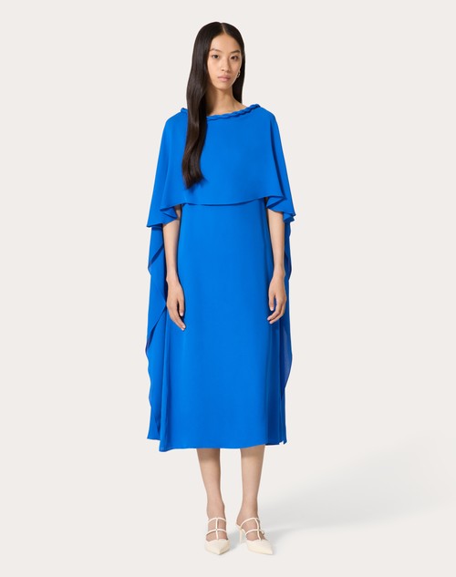 Red Valentino ABITO MIDI IN GEORGETTE DOUBLE Negozi Online