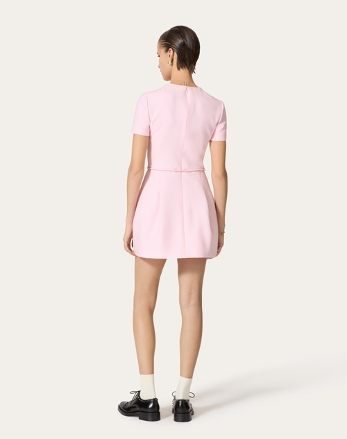 Red Valentino ABITO CORTO IN CREPE COUTURE Ultimi due giorni