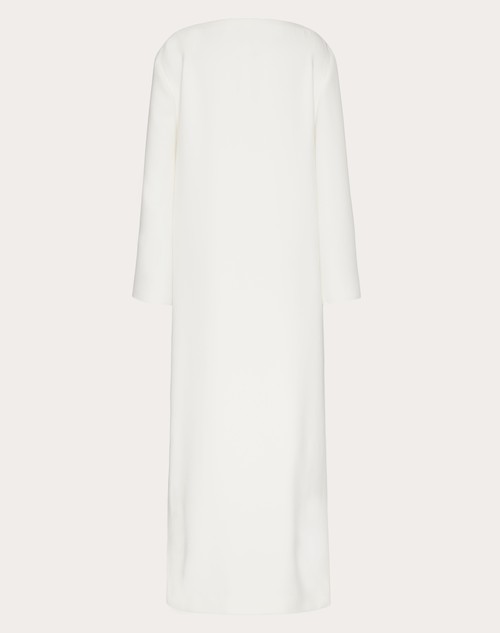 Red Valentino ABITO KAFTANO IN CADY COUTURE Offerta speciale della fabbrica