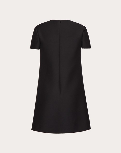 Red Valentino ABITO CORTO IN CREPE COUTURE Sostegno trimestrale