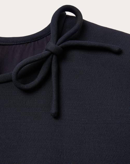 Red Valentino ABITO CORTO IN CREPE COUTURE Fino al 55% di sconto