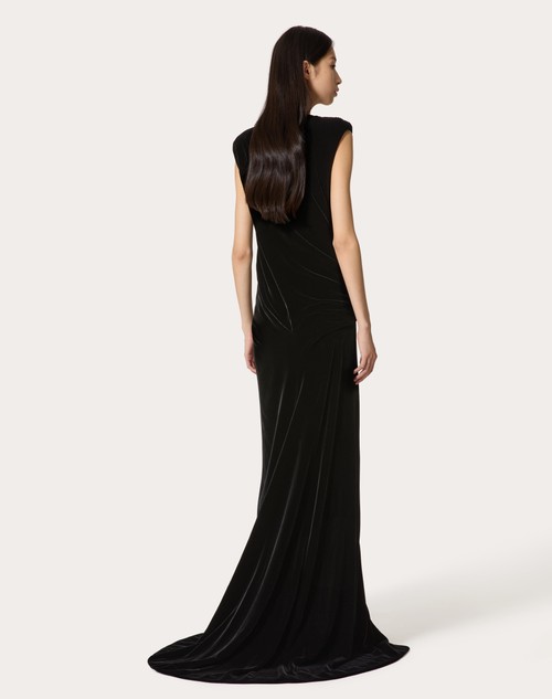 Red Valentino GOWN IN VELLUTO Trasporto libero internazionale