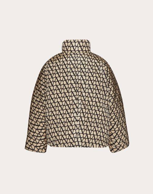 Red Valentino PIUMINO IN NYLON TOILE ICONOGRAPHE Vendita