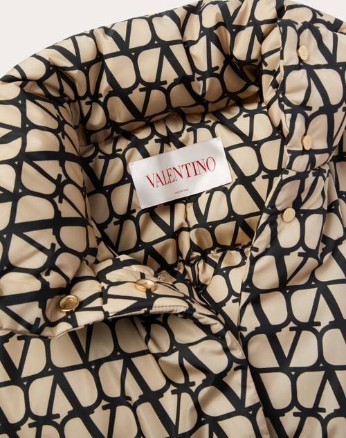 Red Valentino PIUMINO IN NYLON TOILE ICONOGRAPHE Vendita