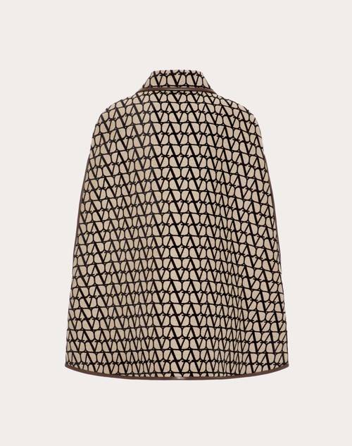Red Valentino MANTELLA IN TOILE ICONOGRAPHE Promozione