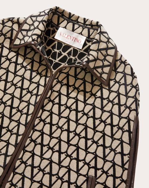 Red Valentino MANTELLA IN TOILE ICONOGRAPHE Promozione