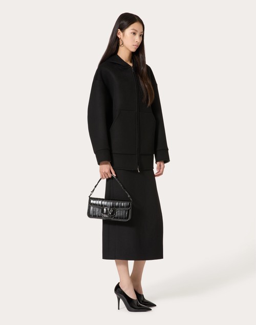Red Valentino CABAN IN COMPACT DRAP Negozi Online