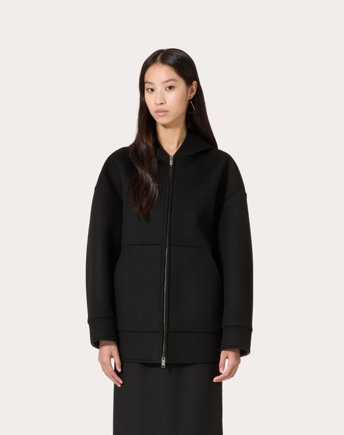 Red Valentino CABAN IN COMPACT DRAP Negozi Online