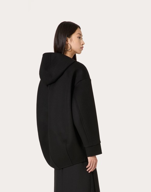 Red Valentino CABAN IN COMPACT DRAP Negozi Online