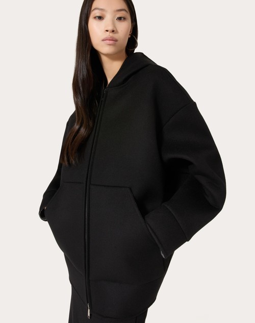 Red Valentino CABAN IN COMPACT DRAP Negozi Online