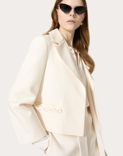 Red Valentino GIACCA IN CREPE COUTURE Shopping Online