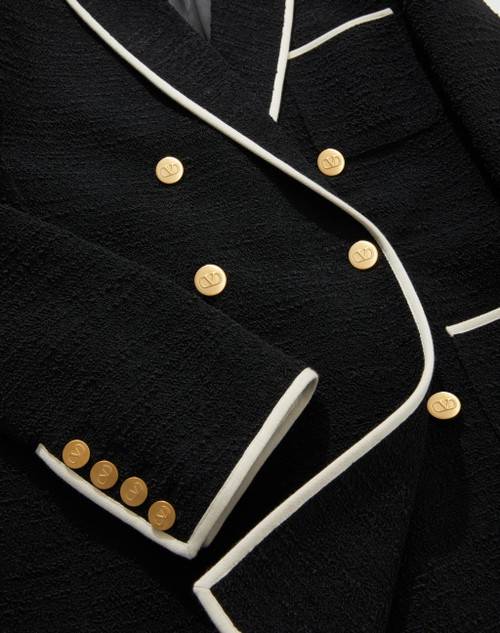 Red Valentino BLAZER IN LIGHT WOOL TWEED Novità