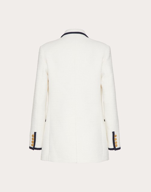 Red Valentino BLAZER IN CRISP TWEED Presa
