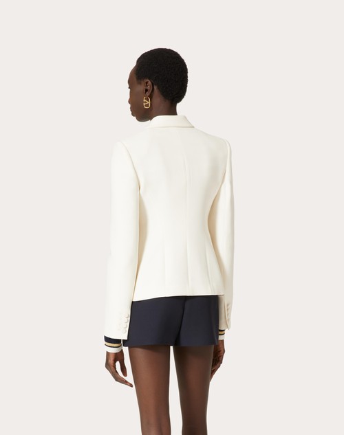 Red Valentino GIACCA IN CREPE COUTURE Offerta