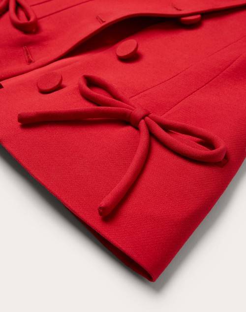 Red Valentino GIACCA IN CREPE COUTURE Economico