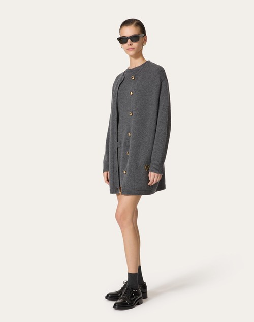 Red Valentino CARDIGAN IN LANA Saldi Di Fabbrica