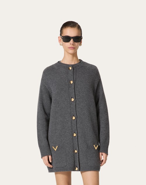 Red Valentino CARDIGAN IN LANA Saldi Di Fabbrica