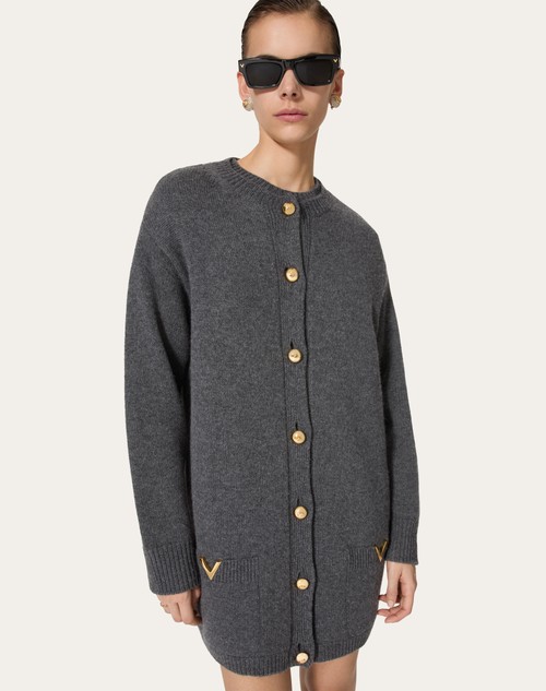 Red Valentino CARDIGAN IN LANA Saldi Di Fabbrica
