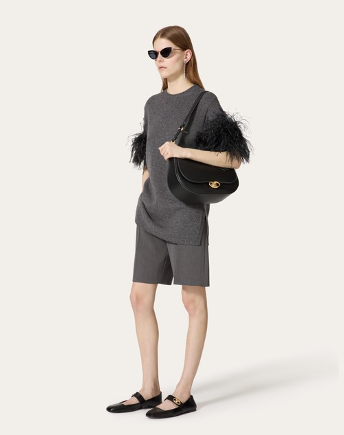 Red Valentino MAGLIA IN LANA CON PIUME Vendite Flash