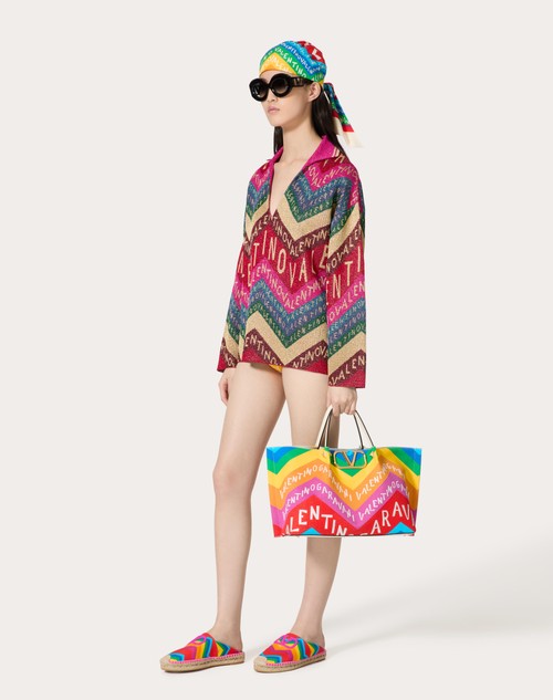 Red Valentino MAGLIA IN LUREX VALENTINO CHEVRON Sconto di tempo limitato
