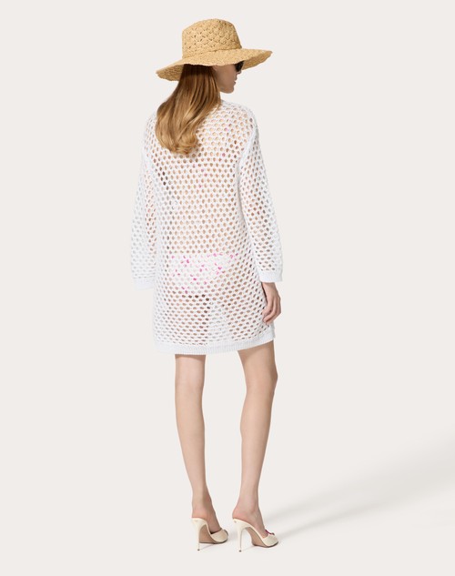 Red Valentino MAGLIA IN VISCOSA, LUREX E PAILLETTES Negozio online di fabbrica