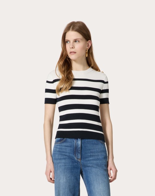 Red Valentino MAGLIA IN COTONE Fornitura limitata