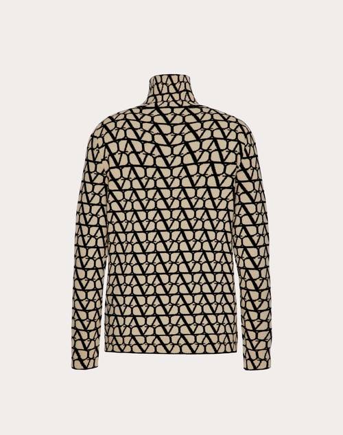 Red Valentino MAGLIONE IN LANA TOILE ICONOGRAPHE Offerta Giorno del Papà