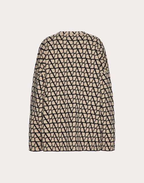 Red Valentino MAGLIONE IN LANA TOILE ICONOGRAPHE Offerta Anniversario