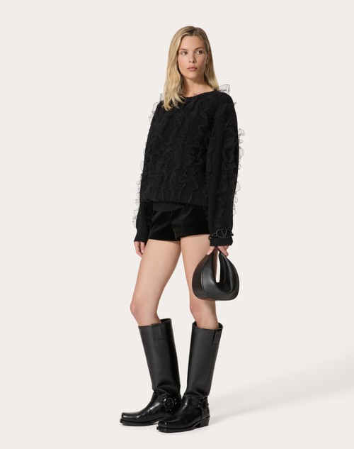 Red Valentino SHORT IN VELLUTO Offerte esclusive