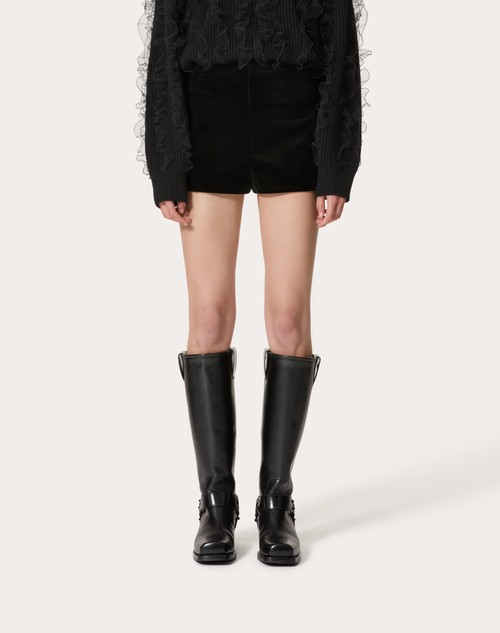 Red Valentino SHORT IN VELLUTO Offerte esclusive