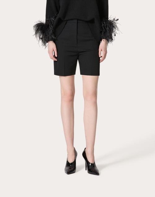 Red Valentino BERMUDA IN GRISAILLE Lightning offer