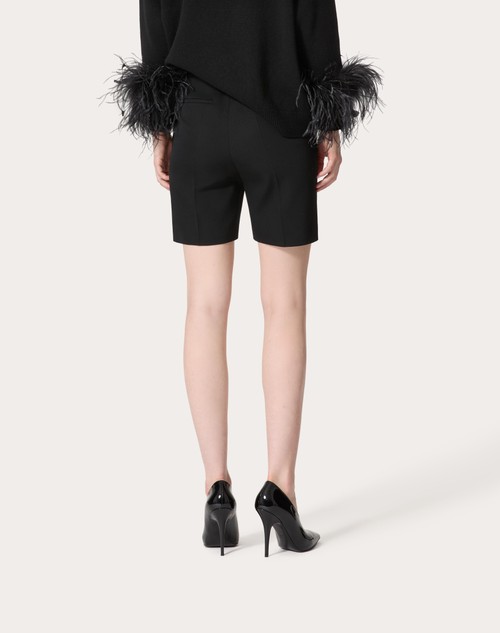 Red Valentino BERMUDA IN GRISAILLE Lightning offer