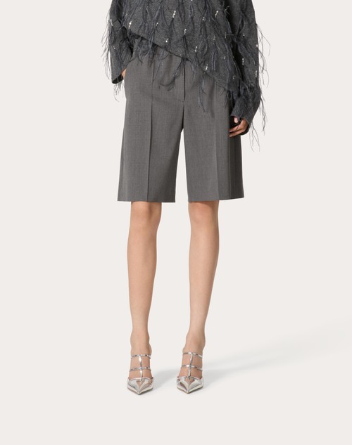 Red Valentino BERMUDA IN ACTIVE GABARDINE Offerte stagionali