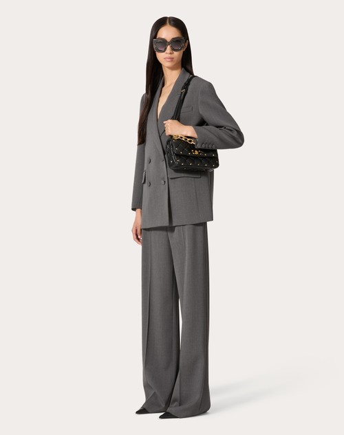 Red Valentino PANTALONI IN ACTIVE GABARDINE Liquidazione