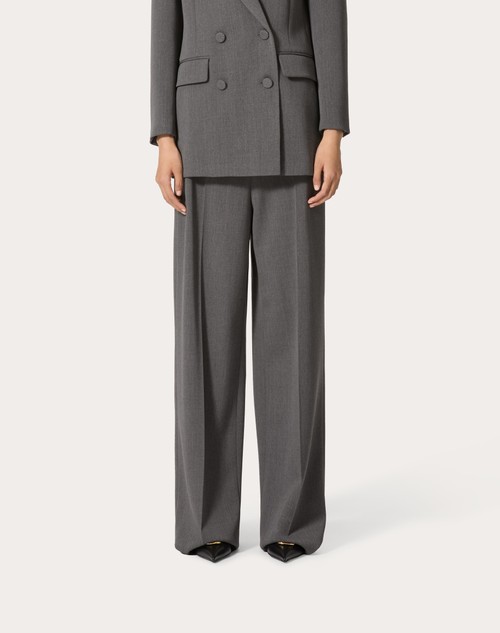 Red Valentino PANTALONI IN ACTIVE GABARDINE Liquidazione